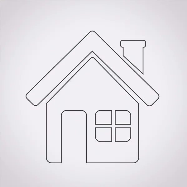 Vector illustration Home icon — Stock Vector