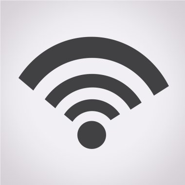 Vektör esnaf wifi simgesi
