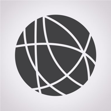 küresel sosyal ağ simgesini