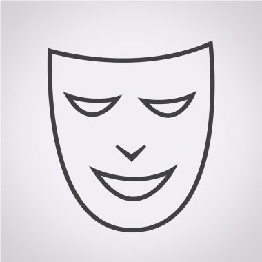 Tiyatro maskeleri simgesi