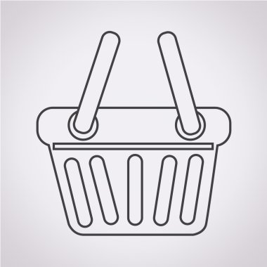 Alışveriş sepeti simgesi