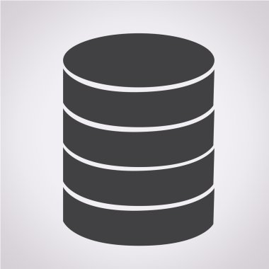 Veritabanı simge vektör esnaf