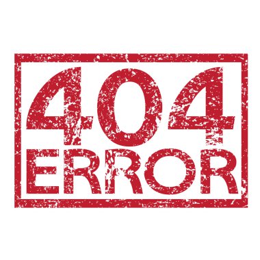 Damga metni 404 Hatası