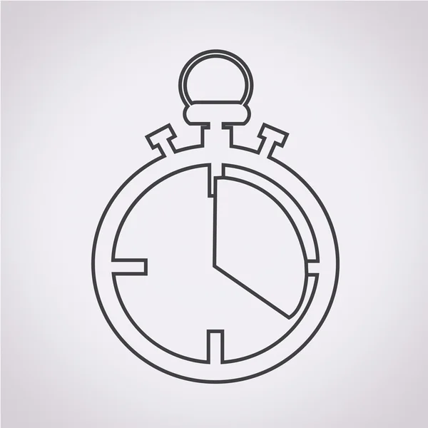 Stopwatch pictogram vector illustartion — Stockvector