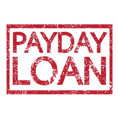 Stamp text PAYDAY LOAN clipart