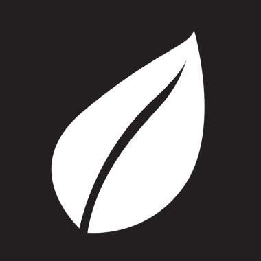 Resimde yaprak simgesi