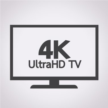 4 k Ultrahd Tv simgesi