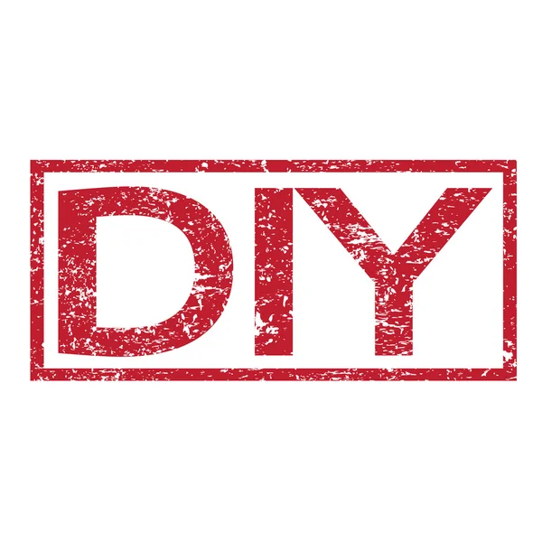 Текст печати DIY — стоковый вектор