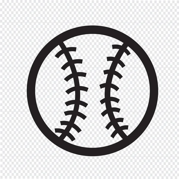 Vektor illustration baseball icon — Stock vektor