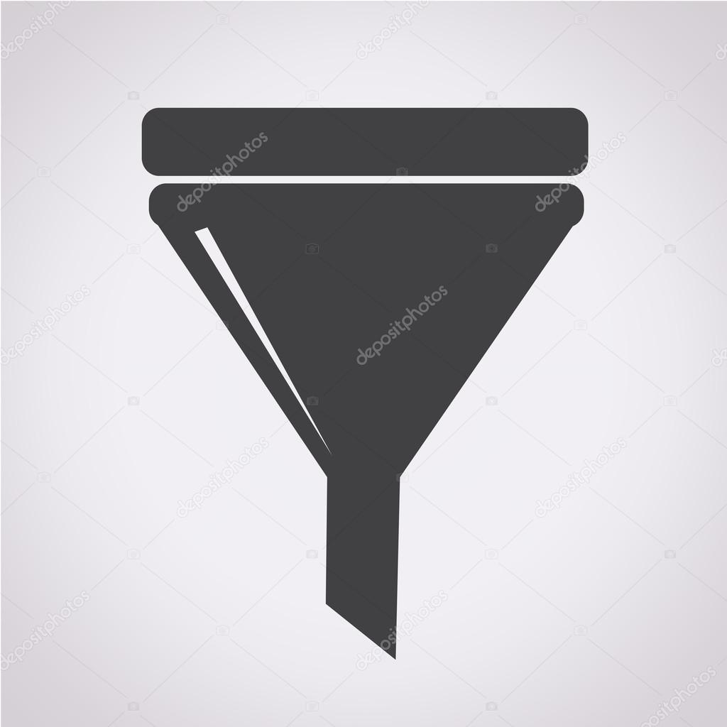 Filter icon vector illustration