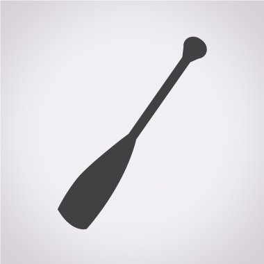 Kürek simge vektör çizim