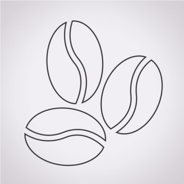 kahve çekirdeği ikonu