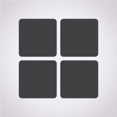 menü simgesi vektör illüstrasyonu