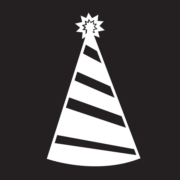 Icono del sombrero de fiesta — Archivo Imágenes Vectoriales