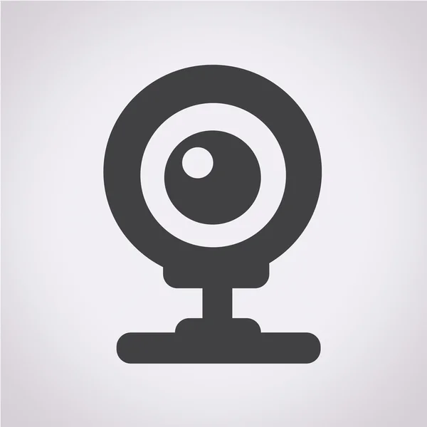 Webcam icono vector ilustración — Archivo Imágenes Vectoriales