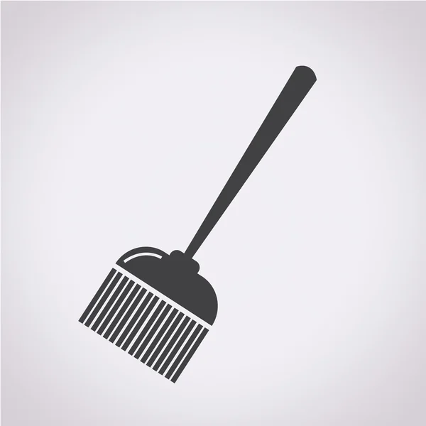 Broom icon  vector illustration — Stock Vector