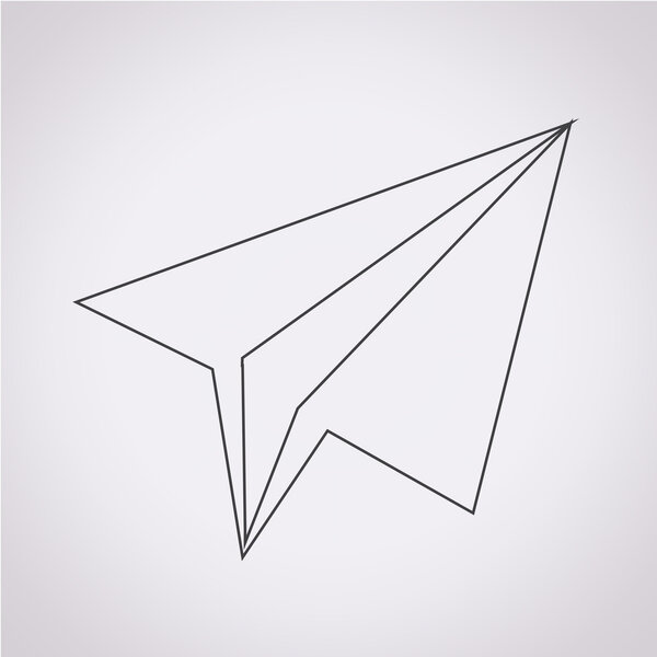 значок плоскости бумаги 