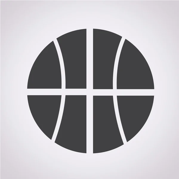 Basketball icon vector illustration — Stock Vector