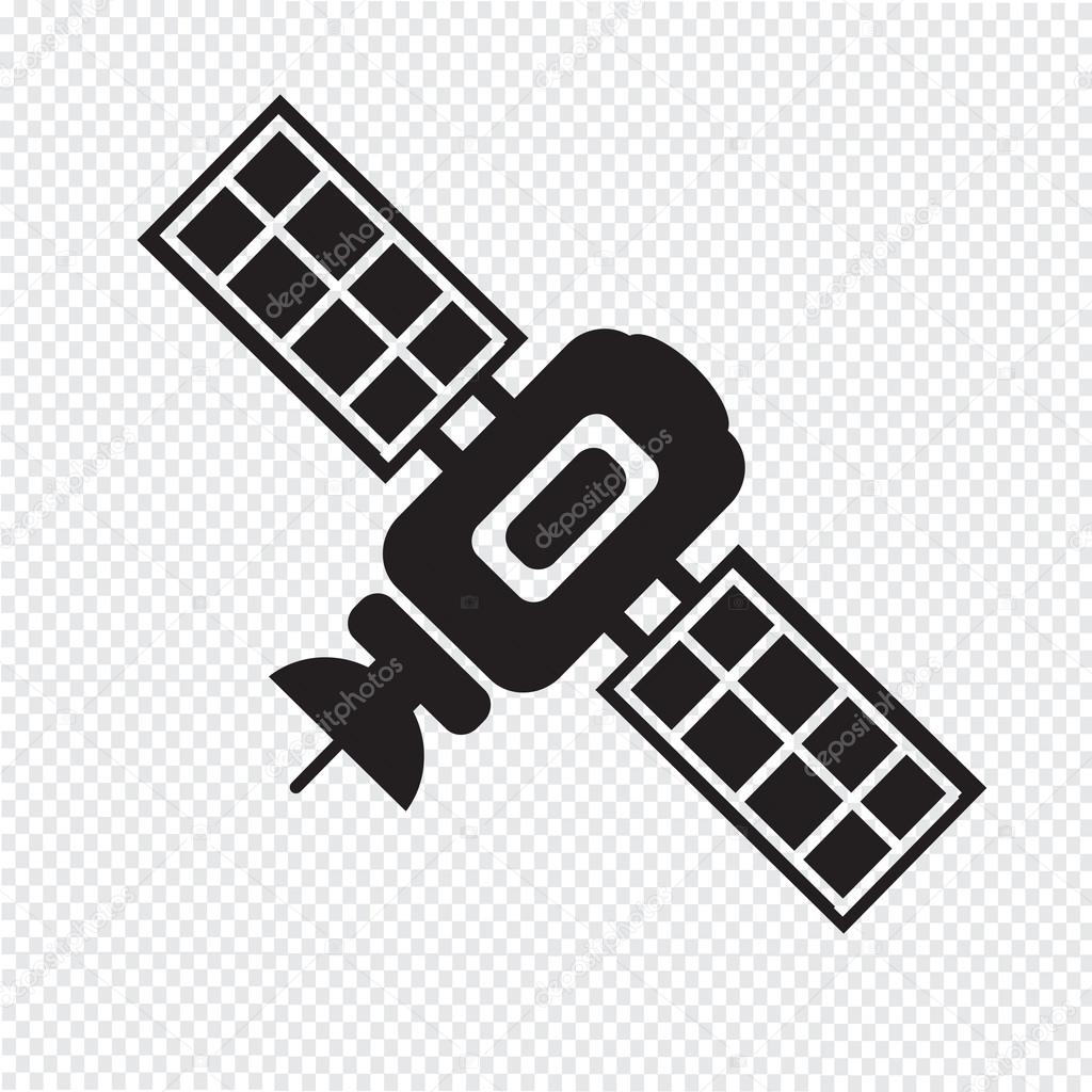 Satellite icon vector illustration