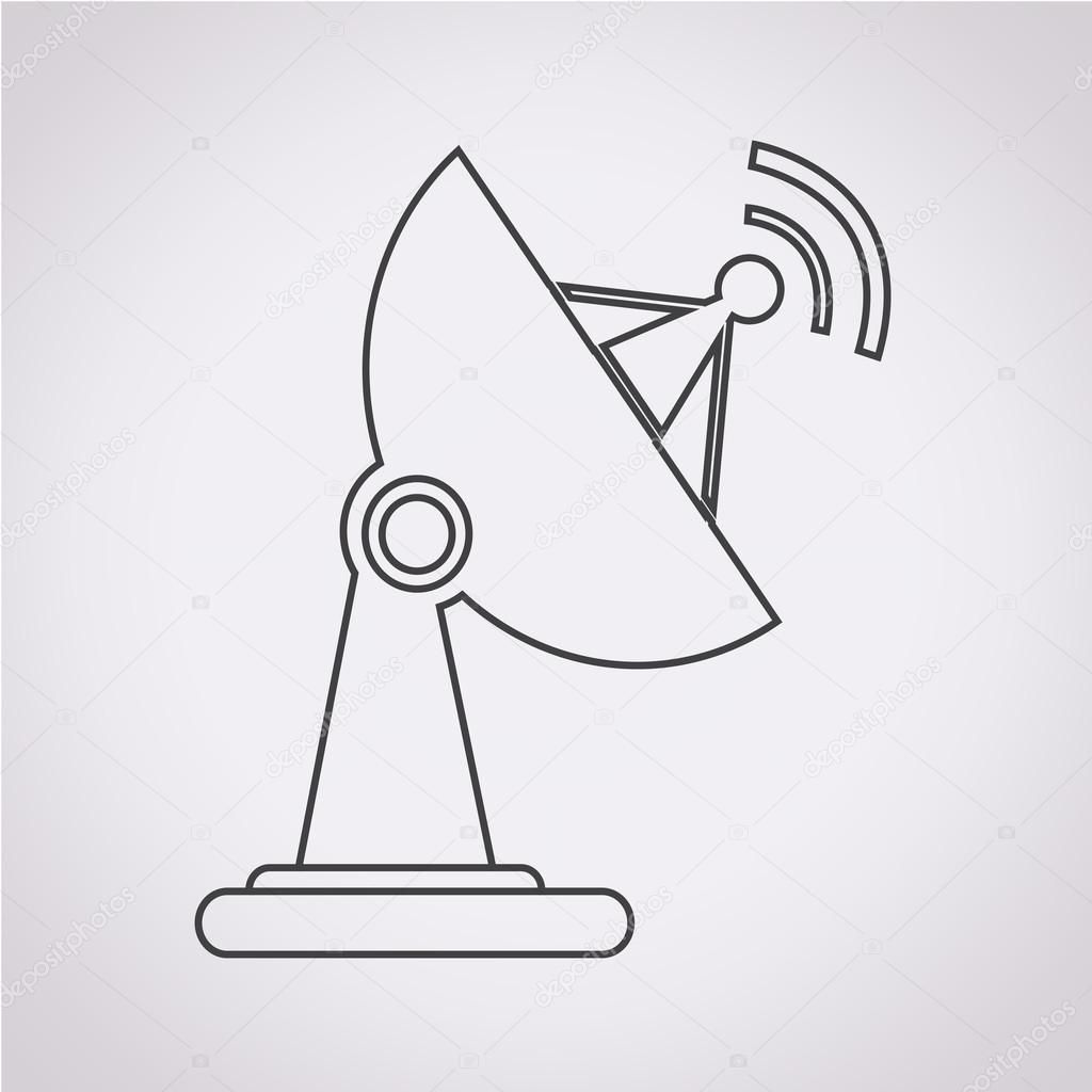 satellite dish icon