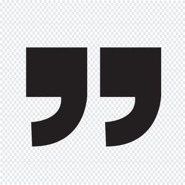 Tırnak işareti simgesi