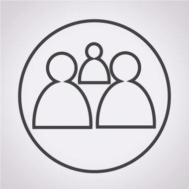 Grup kişi simgesi