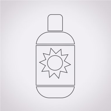 Güneş kremi simgesi