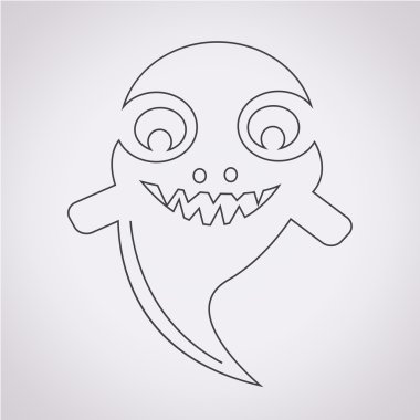 Cadılar Bayramı simgesi hayalet