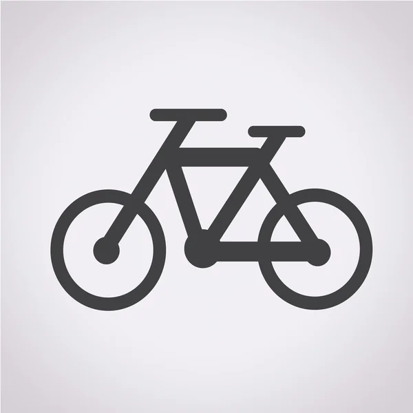 Fahrrad-Icon-Vektor-Illustration — Stockvektor