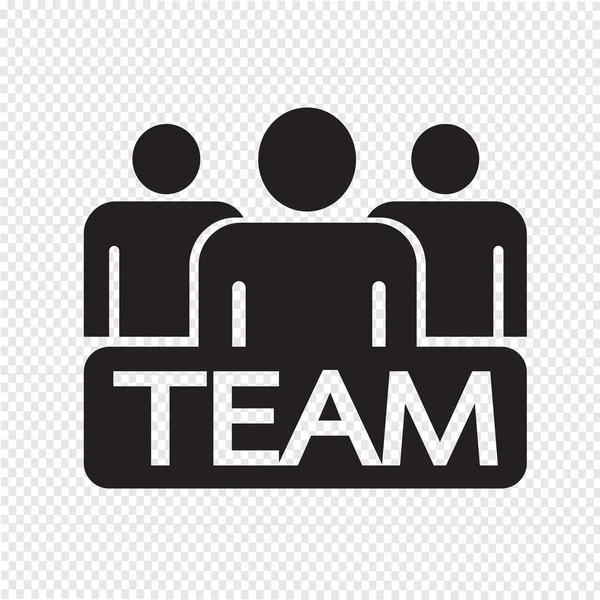 Team icon vector illustration — Stock Vector