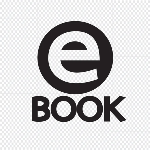 E-book-ikonene 本のアイコン — Stock vektor