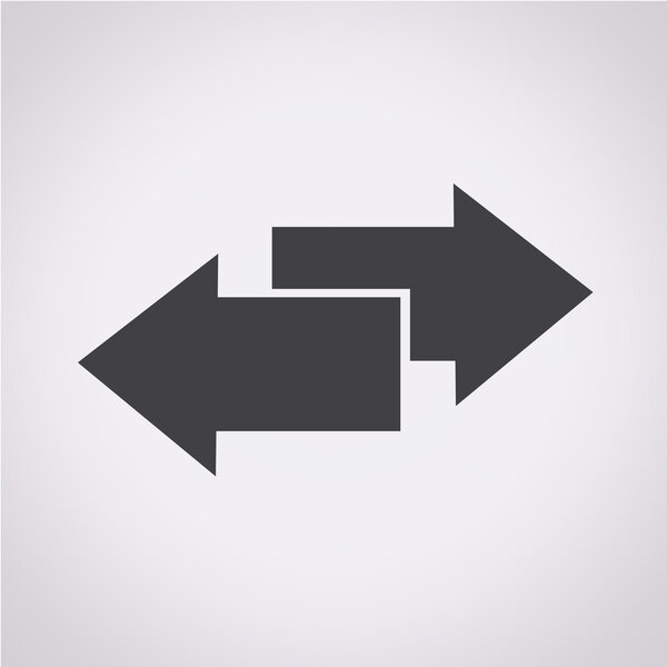 Значок со стрелкой
