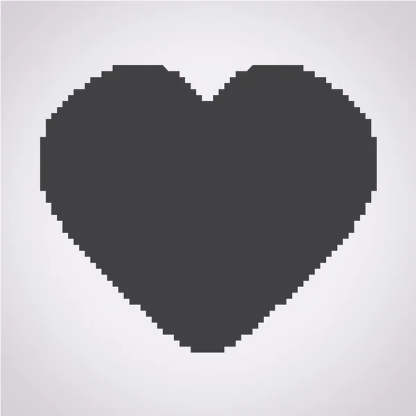 Coeur comme icône — Image vectorielle