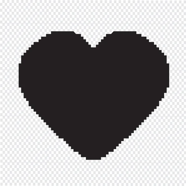 Heart Like Icon — Stock Vector