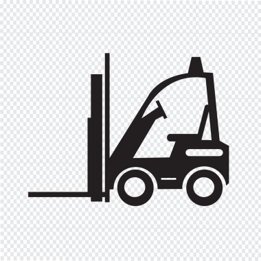 forklift kamyon simgesi