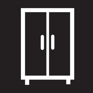 Kostüm simgesi vektör illüstrasyonu