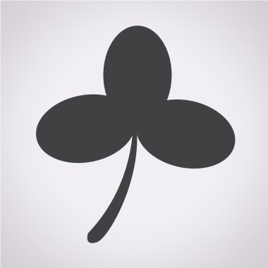 Yaprak yonca vektör çizim