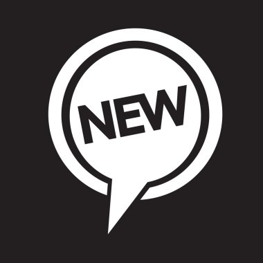 yeni simge vektör illüstrasyonu