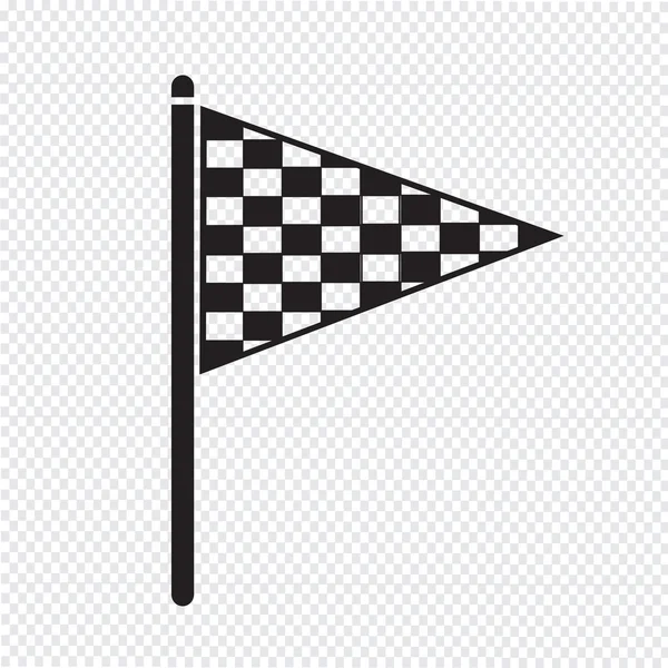 Flag icon vector illustration — Stock Vector
