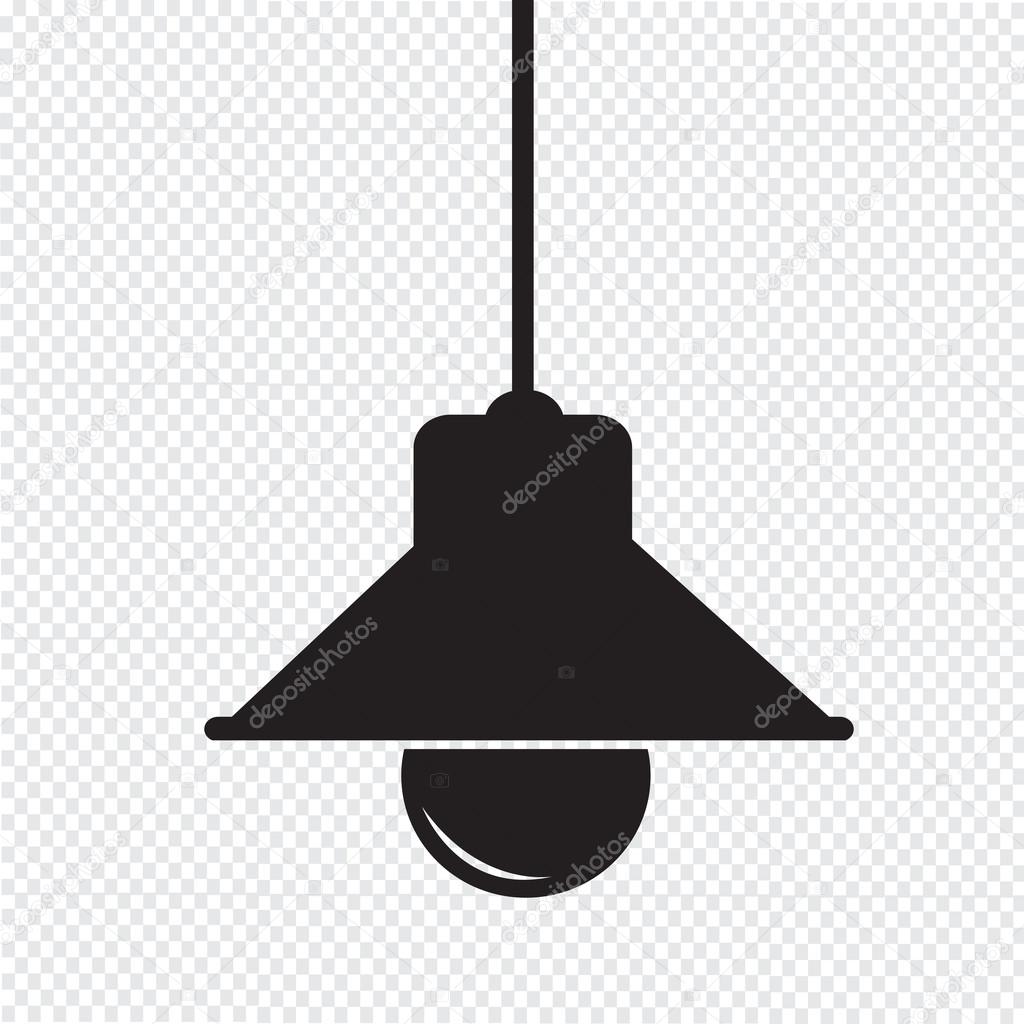 Lamp icon vector illustration