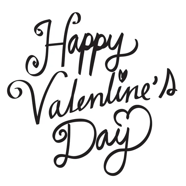 Mutlu Sevgililer günü el yazı el yapımı Hat sanatı