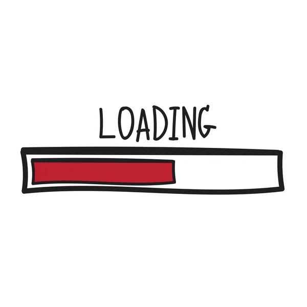 Loading. Progress bar design — Stock Vector