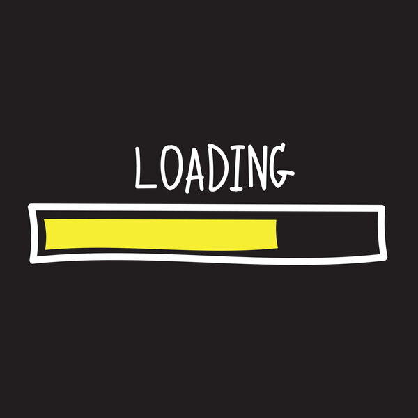 Loading. Progress bar design. Vector illustration