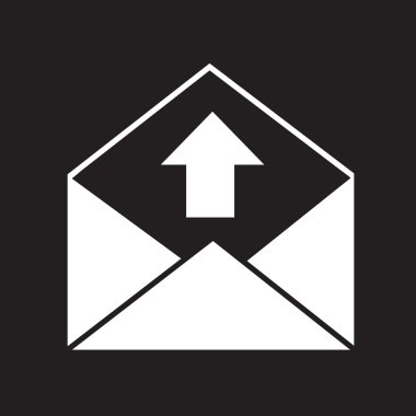 Gönderen e-posta ve zarf simgesi