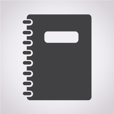 dizüstü simgesi vektör illüstrasyonu