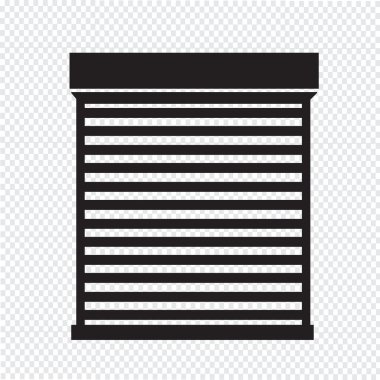 Yukarı kapı simgesi rulo