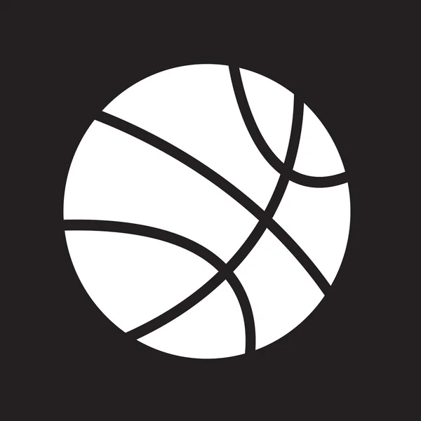 Basketball ikon vektor illustration – Stock-vektor