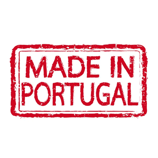 Made in PORTUGAL stamp text Illustration — Stock Vector