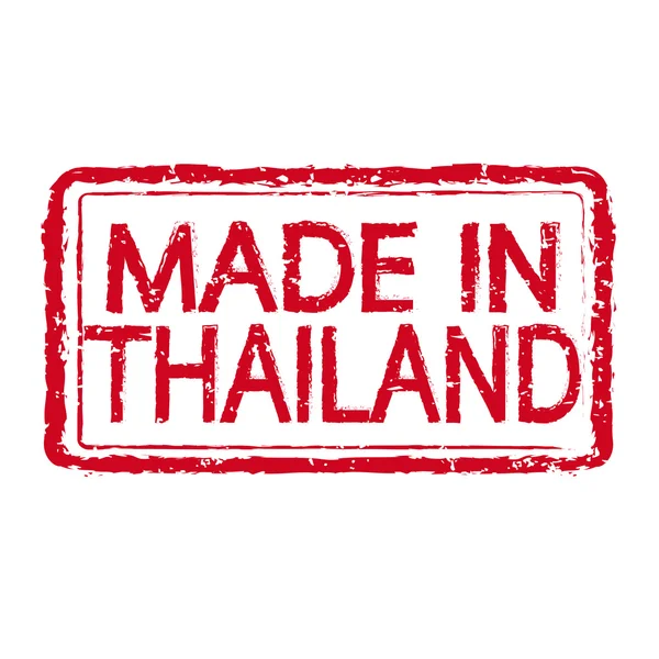 Made in THAILANDIA timbro testo Illustrazione — Vettoriale Stock