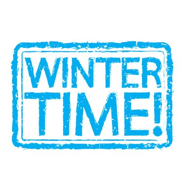 Kış damga metni tasarım